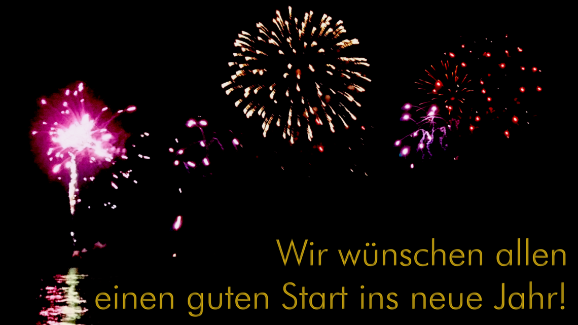 Guten Rutsch ins neue Jahr!